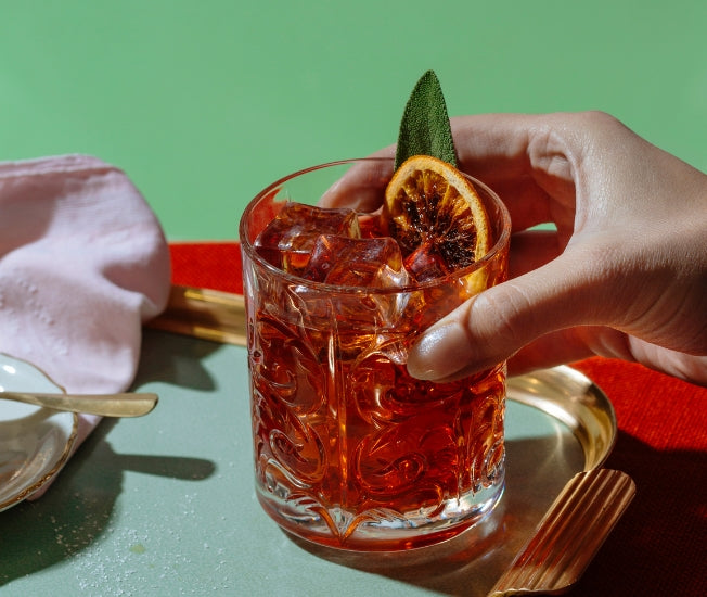 Alkoholfreier Negroni sbagliato