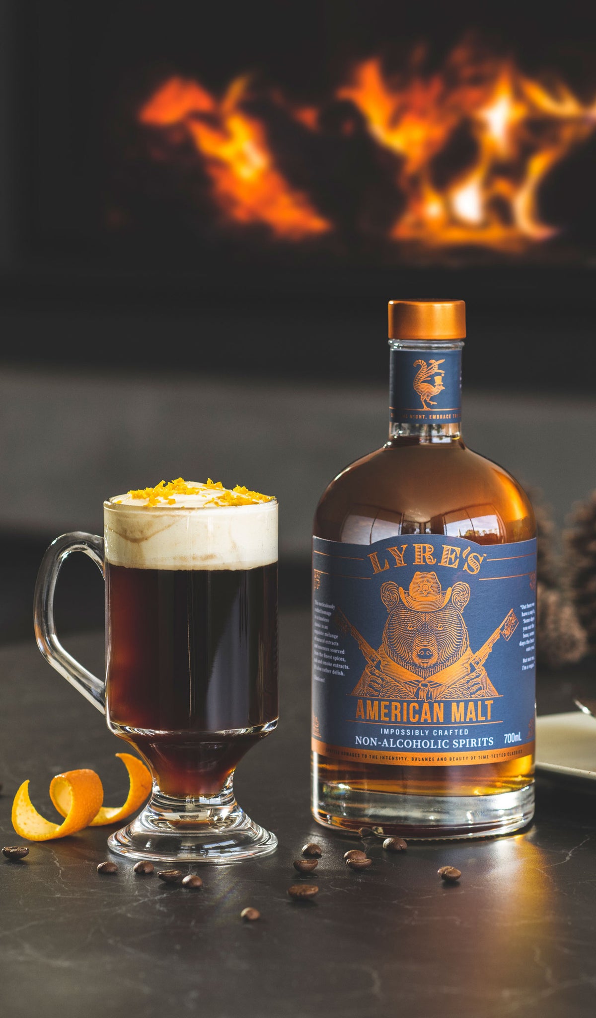 Lyre's Ahorn Kaffee Cocktail